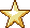 One Large Sparkling Gold Star