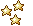 Three Small Gold Stars