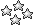 Four Small Silver Stars